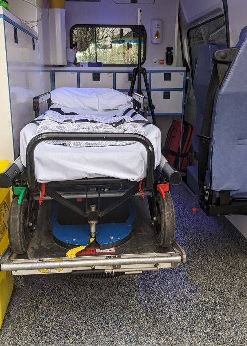Intérieur ambulance Charly's Company Intérieur ambulance Charly's Company