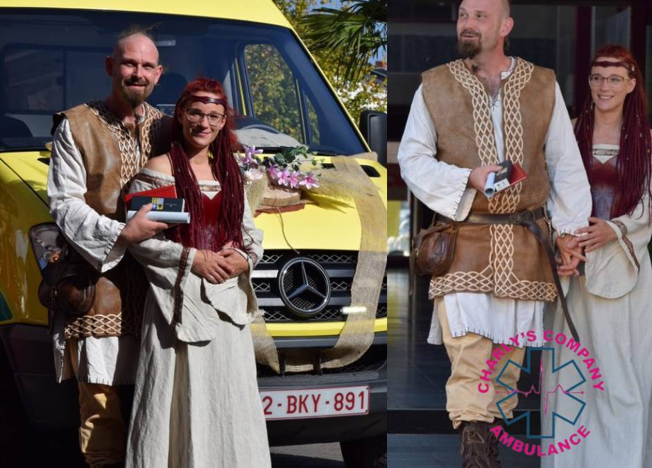 Un mariage en ambulance : L’amour et la passion de deux ambulanciers de Charly’s Company